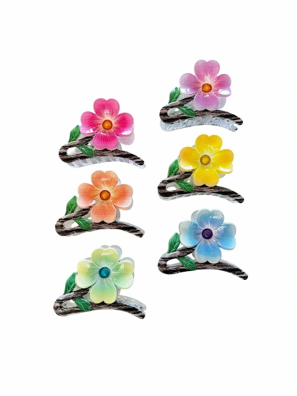 New Light Blue Flower Floral Daisy 3